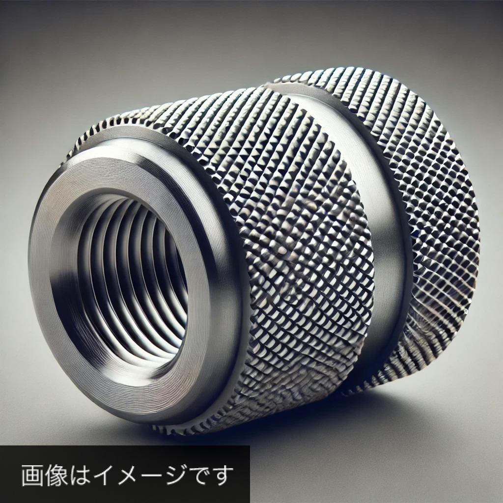 バー材からのアルミ電磁弁製作｜ローレット加工で確実な組付け性